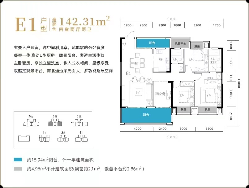 E1户型