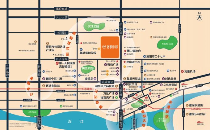 吾悦旁一梯两户准现房，雅居乐·北宸雅郡项目详情